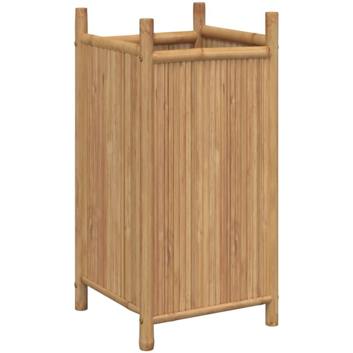 Odlingslåda bambu vidaXL 40 x 40 x 80 cm – bild 6