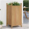 Odlingslåda bambu vidaXL 40 x 40 x 80 cm – miniatyr 1