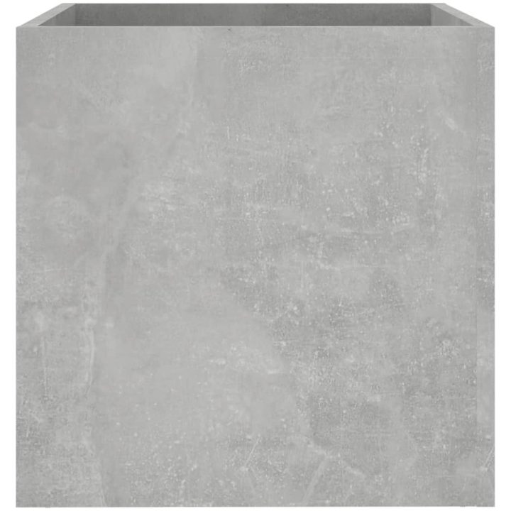Odlingslåda betonggrå 40x40x40 cm konstruerat trä vidaXL – bild 5