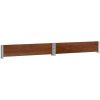 Odlingslåda brun 100x100 cm massiv furu vidaXL 100 x 100 x 21.5 cm – miniatyr 6