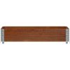 Odlingslåda brun 100x50 cm massiv furu vidaXL 100 x 50 x 21.5 cm – miniatyr 3