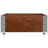 Odlingslåda brun 100x50 cm massiv furu vidaXL 100 x 50 x 21.5 cm – miniatyr 4