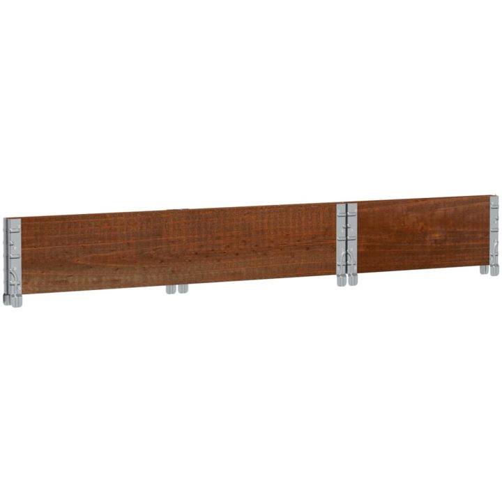Odlingslåda brun 100x50 cm massiv furu vidaXL 100 x 50 x 21.5 cm – bild 6