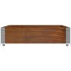 Odlingslåda brun 120x80 cm massiv furu vidaXL 120 x 80 x 21.5 cm – miniatyr 4