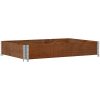 Odlingslåda brun 120x80 cm massiv furu vidaXL 120 x 80 x 21.5 cm – miniatyr 5