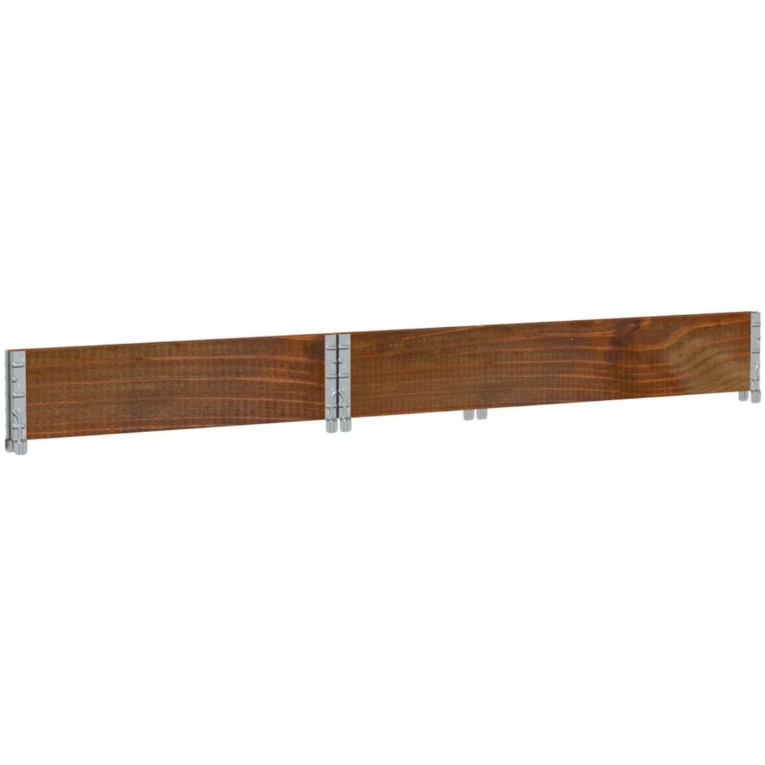 Odlingslåda brun 120x80 cm massiv furu vidaXL 120 x 80 x 21.5 cm – bild 6
