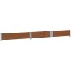 Odlingslåda brun 150x100 cm massiv furu vidaXL 150 x 100 x 21.5 cm – miniatyr 4