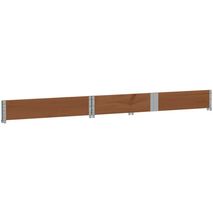Odlingslåda brun 150x100 cm massiv furu vidaXL 150 x 100 x 21.5 cm – bild 4