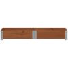 Odlingslåda brun 150x50 cm massiv furu vidaXL 150 x 50 x 21.5 cm – miniatyr 3