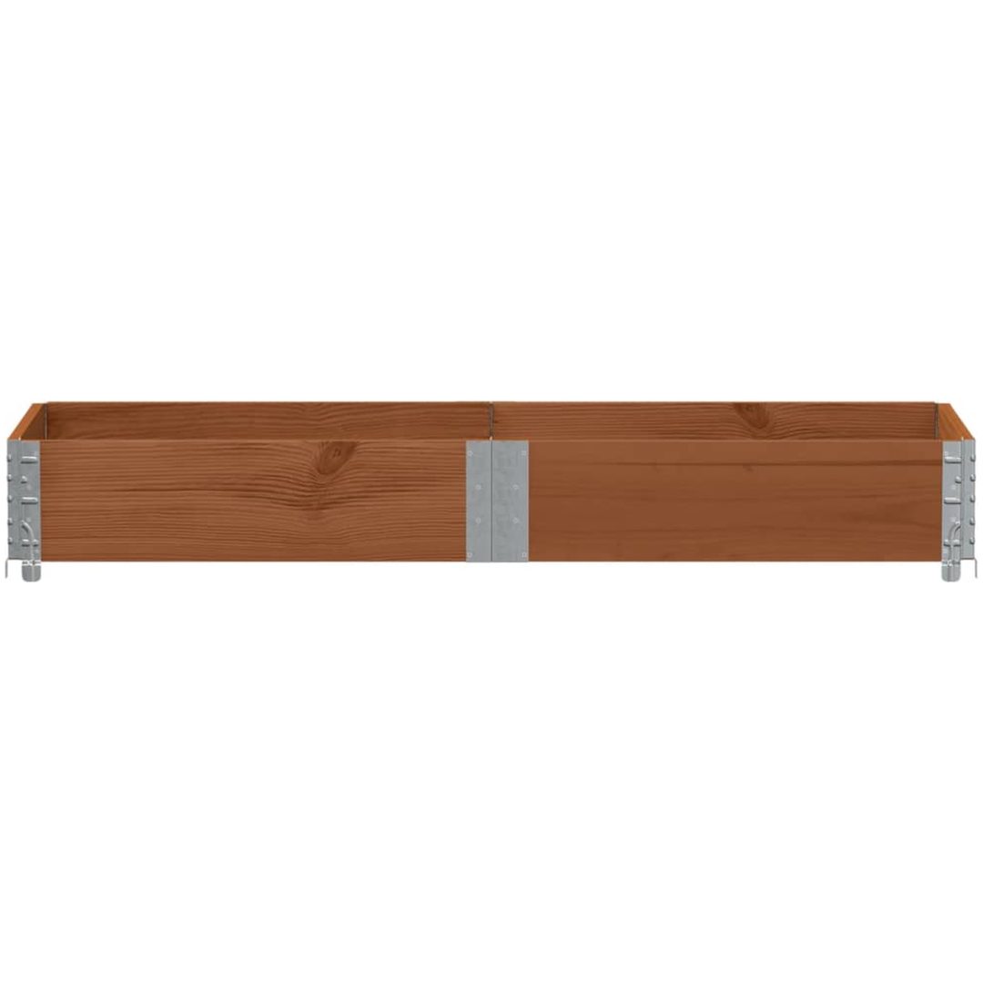 Odlingslåda brun 150x50 cm massiv furu vidaXL 150 x 50 x 21.5 cm – bild 3