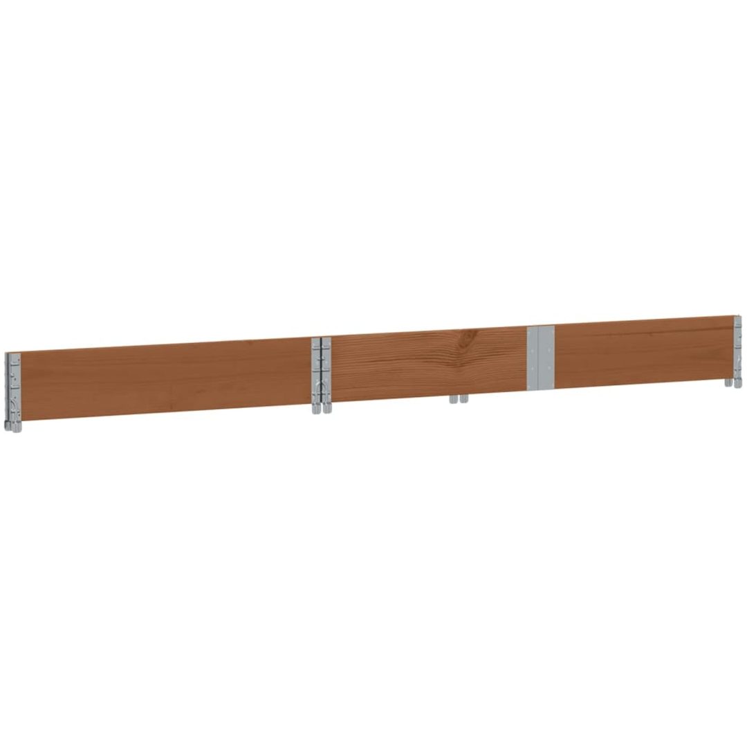 Odlingslåda brun 150x50 cm massiv furu vidaXL 150 x 50 x 21.5 cm – bild 6