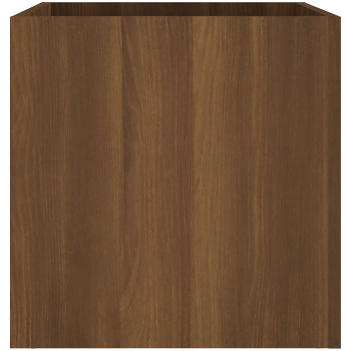 Odlingslåda brun ek 40x40x40 cm konstruerat trä vidaXL – bild 3