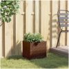 Odlingslåda brun konstrotting vidaXL 36 x 30 x 32 cm – miniatyr 3