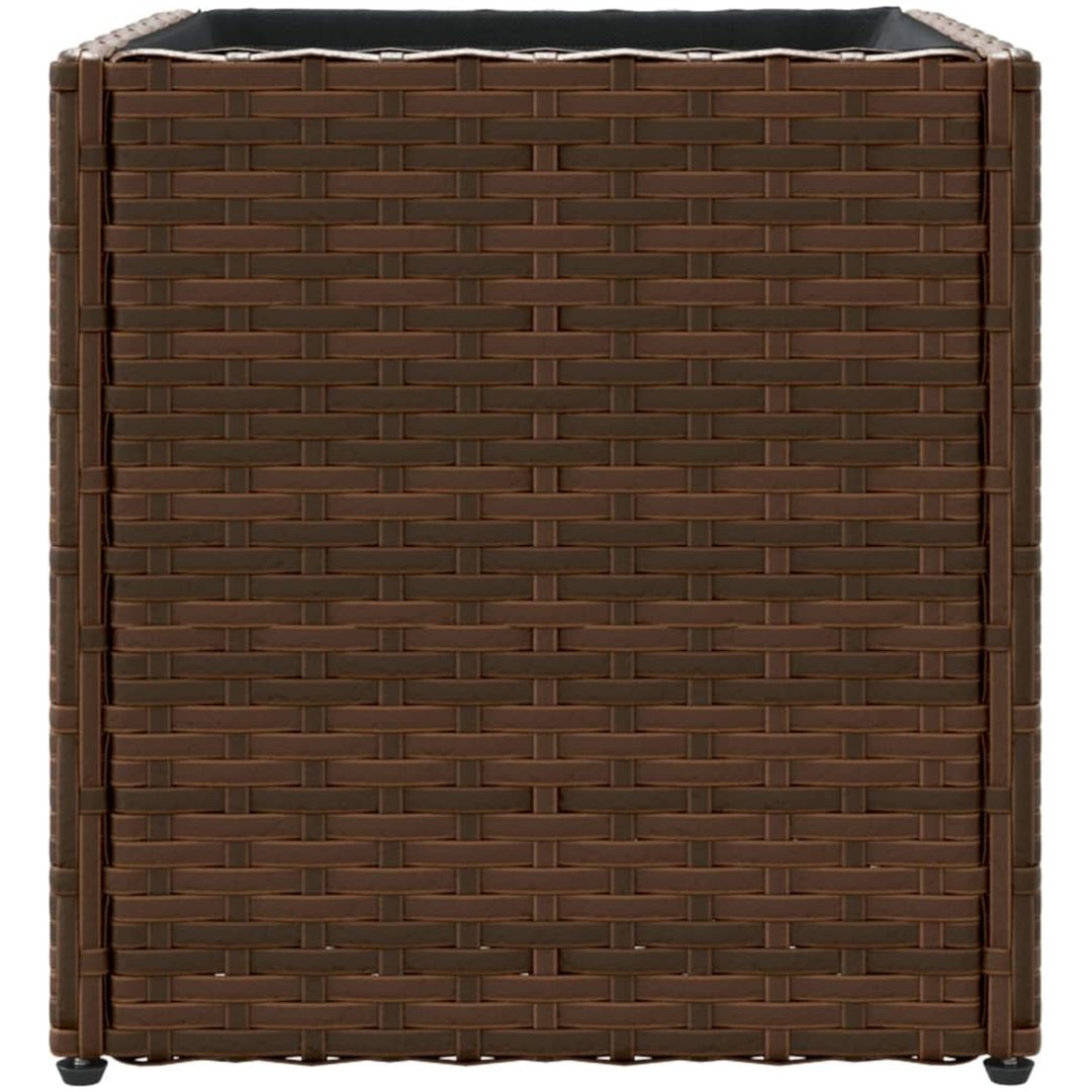 Odlingslåda brun konstrotting vidaXL 36 x 30 x 32 cm – bild 6