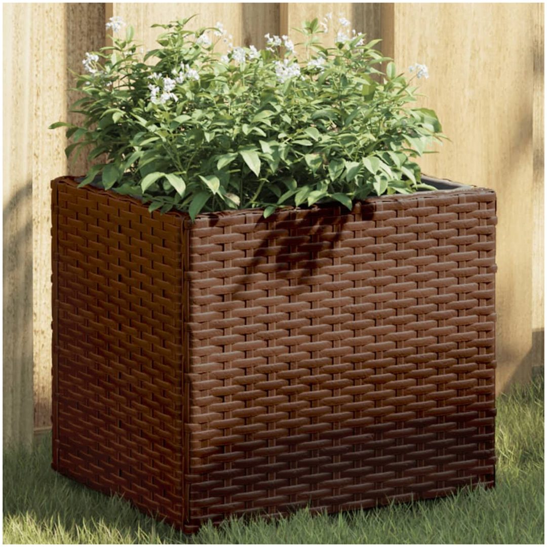 Odlingslåda brun konstrotting vidaXL 36 x 30 x 32 cm