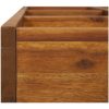 Odlingslåda för örter upphöjd massivt akaciaträ 60x60x15 cm vidaXL – miniatyr 6