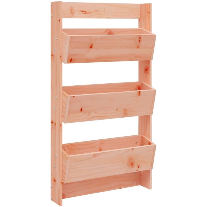 Odlingslåda för vägg 3 nivåer 60x18,5x110 cm massivt douglasträ vidaXL – bild 2