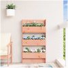 Odlingslåda för vägg 3 nivåer 60x18,5x110 cm massivt douglasträ vidaXL – miniatyr 3