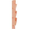 Odlingslåda för vägg 3 nivåer 60x18,5x110 cm massivt douglasträ vidaXL – miniatyr 5