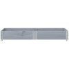 Odlingslåda grå 150x50 cm massivt furuträ vidaXL 150 x 50 x 21.5 cm – miniatyr 3