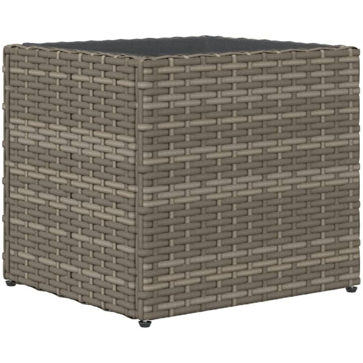 Odlingslåda grå konstrotting vidaXL 36 x 30 x 32 cm – bild 7