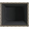 Odlingslåda grå konstrotting vidaXL 36 x 30 x 32 cm – miniatyr 8