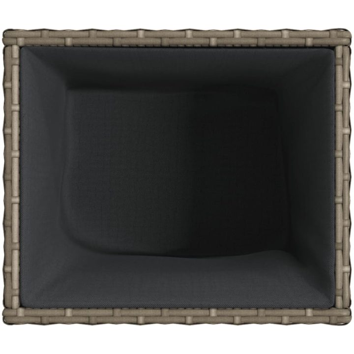 Odlingslåda grå konstrotting vidaXL 36 x 30 x 32 cm – bild 8