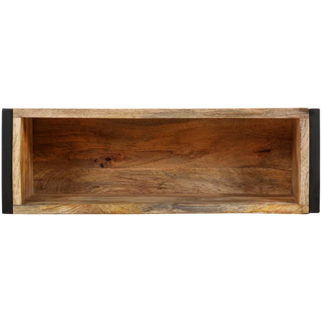 Odlingslåda grovt mangoträ vidaXL 60 x 20 x 68 cm – bild 4