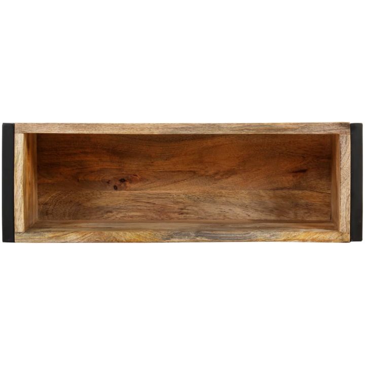 Odlingslåda grovt mangoträ vidaXL 60 x 20 x 68 cm – bild 4
