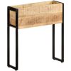 Odlingslåda grovt mangoträ vidaXL 60 x 20 x 68 cm – miniatyr 9