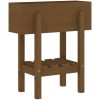 Odlingslåda honungsbrun massiv furu vidaXL 62 x 30 x 69 cm – miniatyr 4