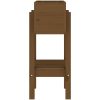 Odlingslåda honungsbrun massiv furu vidaXL 62 x 30 x 69 cm – miniatyr 5