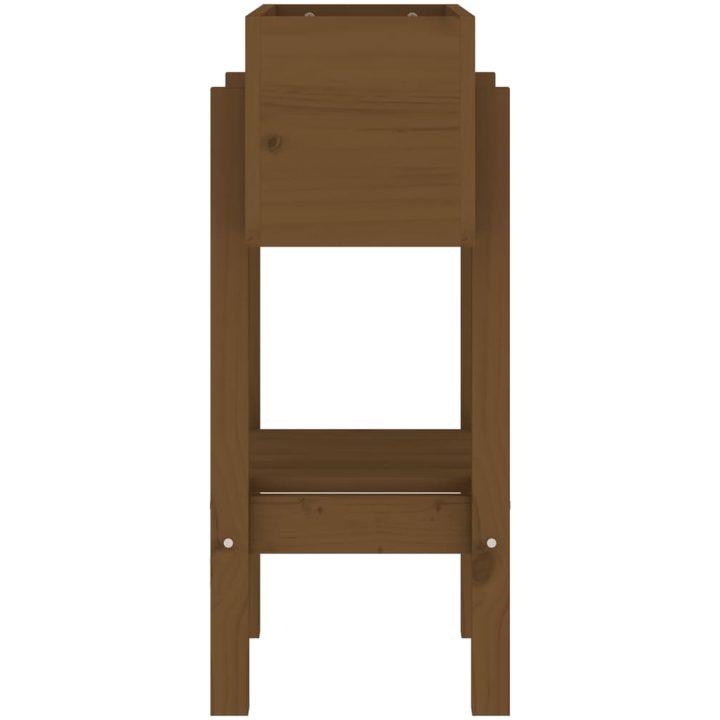 Odlingslåda honungsbrun massiv furu vidaXL 62 x 30 x 69 cm – bild 5