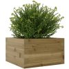 Odlingslåda impregnerat furu vidaXL 40 x 40 x 23 cm – miniatyr 4