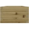 Odlingslåda impregnerat furu vidaXL 40 x 40 x 23 cm – miniatyr 6