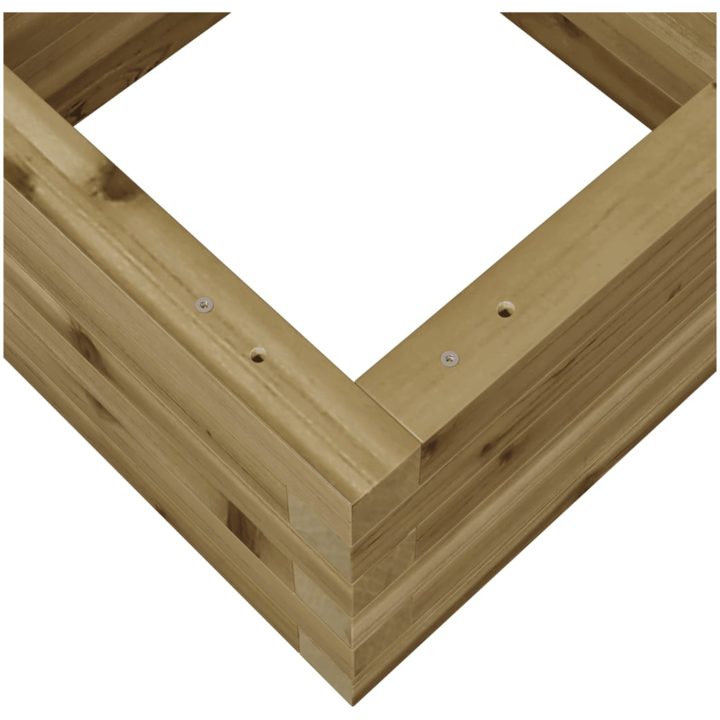 Odlingslåda impregnerat furu vidaXL 40 x 40 x 23 cm – bild 8