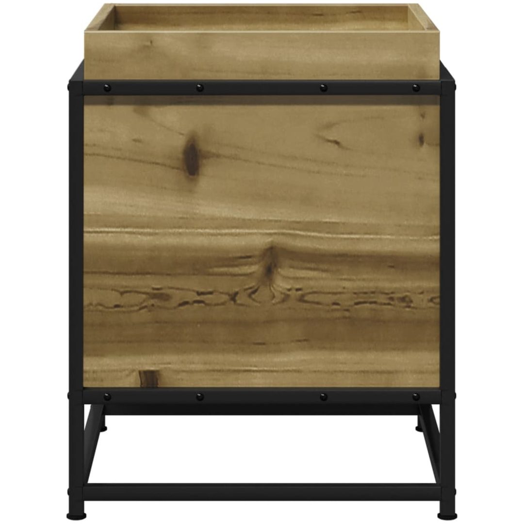 Odlingslåda impregnerat furu vidaXL 40 x 40 x 50 cm – bild 6