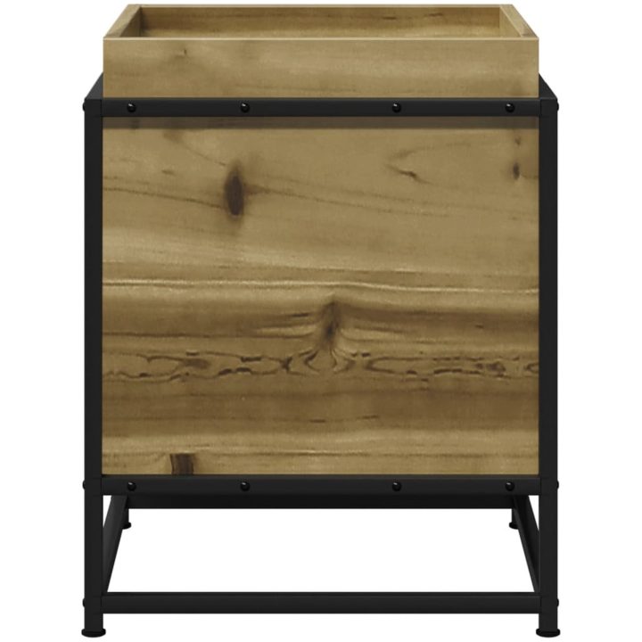 Odlingslåda impregnerat furu vidaXL 40 x 40 x 50 cm – bild 6