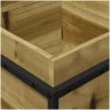 Odlingslåda impregnerat furu vidaXL 40 x 40 x 50 cm – miniatyr 8