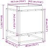 Odlingslåda impregnerat furu vidaXL 40 x 40 x 50 cm – miniatyr 10