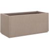 Odlingslåda ljusbrun 80x36x35 cm PP vidaXL 80 x 36 x 35 cm – miniatyr 2