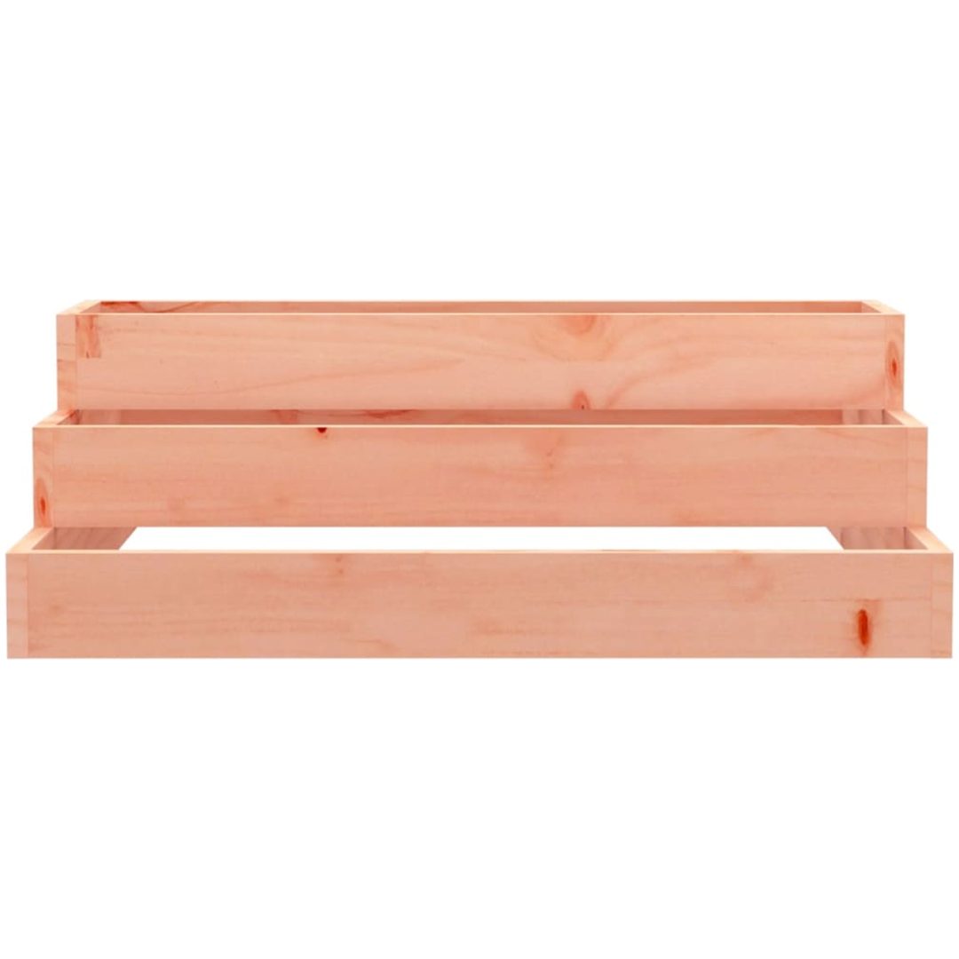 Odlingslåda massiv douglas vidaXL 80 x 80 x 27 cm – bild 4