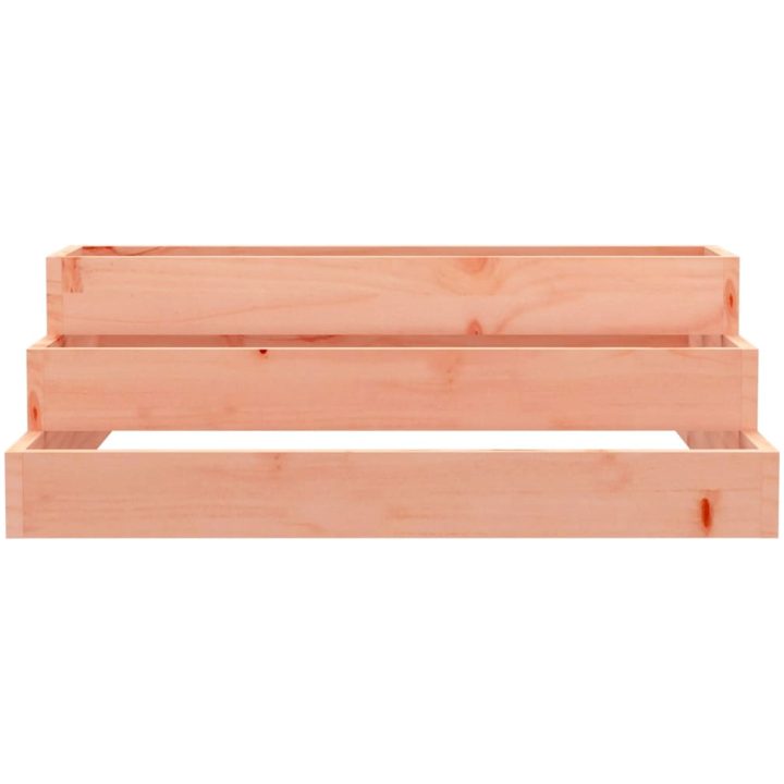 Odlingslåda massiv douglas vidaXL 80 x 80 x 27 cm – bild 4