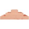 Odlingslåda massiv douglas vidaXL 80 x 80 x 27 cm – miniatyr 5