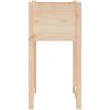 Odlingslåda massiv furu vidaXL 40 x 40 x 81 cm – miniatyr 4