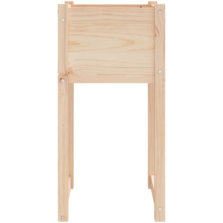 Odlingslåda massiv furu vidaXL 40 x 40 x 81 cm – bild 4