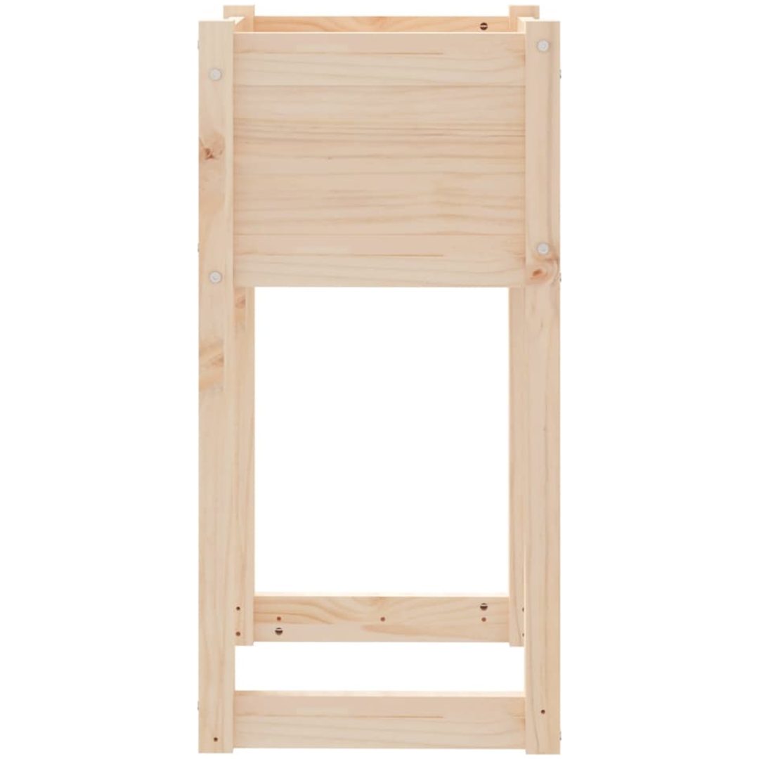 Odlingslåda massiv furu vidaXL 40 x 40 x 81 cm – bild 5