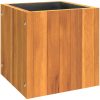 Odlingslåda massivt akaciaträ vidaXL 25 x 25 x 25 cm – miniatyr 2