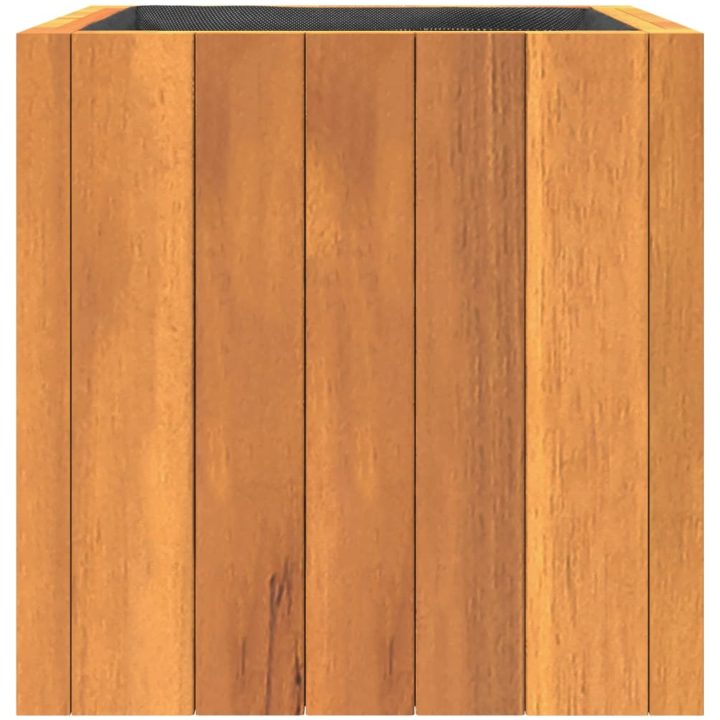 Odlingslåda massivt akaciaträ vidaXL 25 x 25 x 25 cm – bild 5