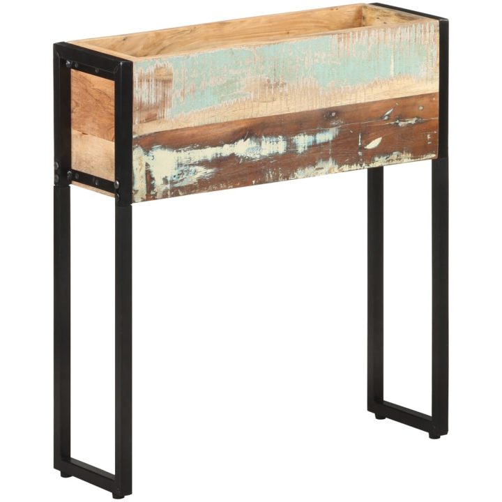 Odlingslåda massivt återvunnet trä vidaXL 60 x 20 x 68 cm – bild 11
